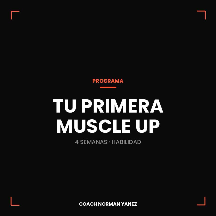 TU PRIMERA MUSCLE UP